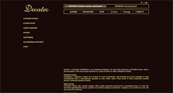 Desktop Screenshot of decatex.it